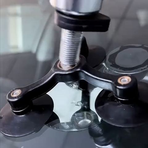 A repair bridge fixed over a chip